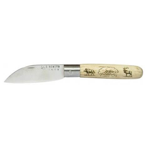 NAVAJA CORTE RECTO 90 INOX. JABALI- - FLORES CORTES