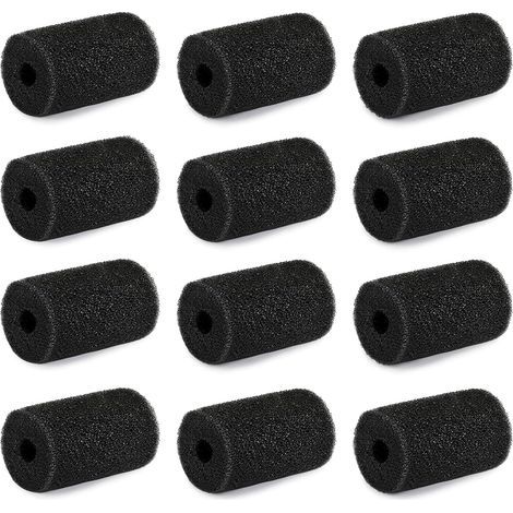 12 Brosse en Mousse de Queue Robot pour Polaris 180 280 360 380 480 3900 Sport, Polaris Tail Scrubber Remplacement, Tampons Filtrants en Mousse pour Robot de Balayage de Queue (1/5)