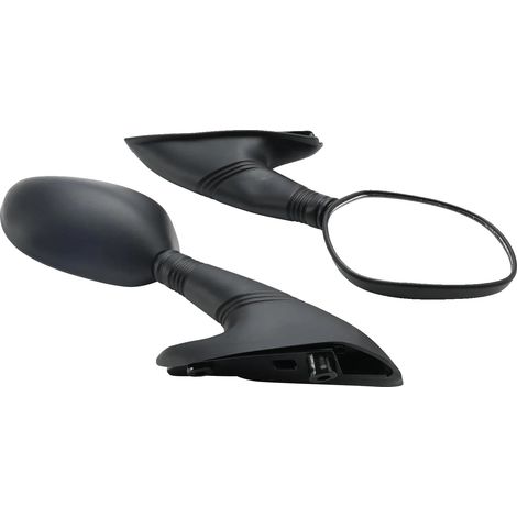 Par de espejos retrovisores, plástico de alta resistencia, 10 x 4 x 3 pulgadas, compatibles con los modelos Piaggio X9 125/180/200/250/500, excelente visibilidad trasera, fácil instalación mediante to (1/5)
