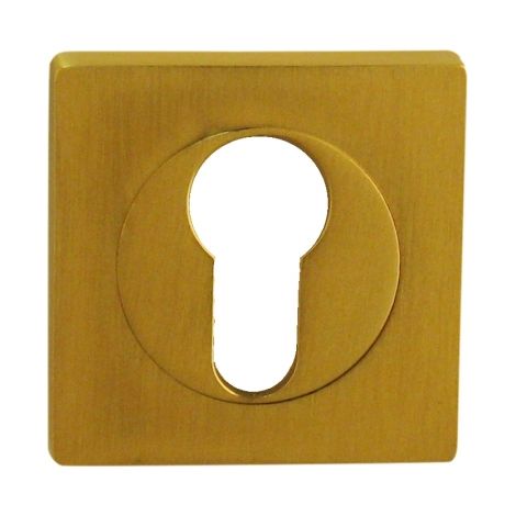 Ouvre&Déco – 2 rosaces de porte extérieure à cylindre Zamak poli SYDNEY