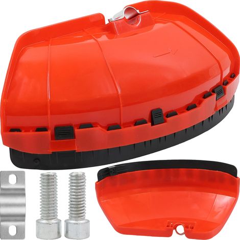 Protection de coupe, pare-chocs de coupe de 38cm pour tronçonneuse Rotfuchs BC52, MFT52 (1/5)