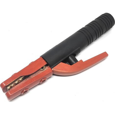 Morsetto per elettrodo professionale da 500 A per saldatura ad elettrodo, morsetto per elettrodo da 300 A di alta qualità e durevole per stazioni di saldatura. (1/5)