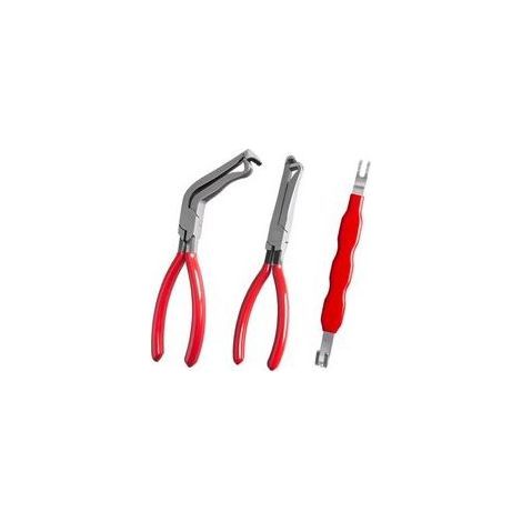 Pince de déconnexion électrique pour voiture, 3 pièces, outil de séparation de connecteur électrique et pince de connecteur électrique automobile (1/5)