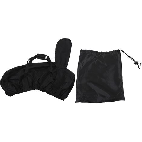 Housse pour four à pizza Ooni Karu 12, en tissu Oxford imperméable et anti-poussière, avec poignée, noire.