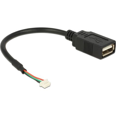 DeLOCK USB Kabel Delock Pinheader 4Pin - A Bu/Bu 0.15m (84834)