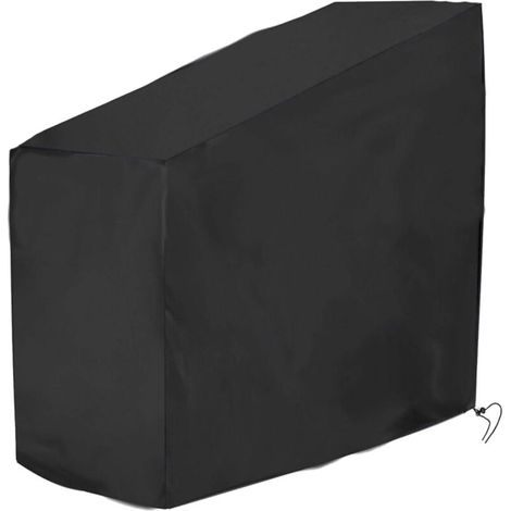 Heimtrainer-Abdeckung – UV- und staubdicht – wasserdicht – Oxford-Gewebe – Schwarz (1/4)