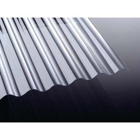 PVC Wellpl. S76/18 runde Welle 1030 x 5000 x 1,2 mm glasklar