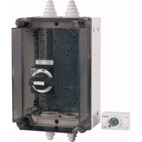 Coffret isolant HxLxP 375x250x225mm pour taille 1 000104645 EATON NZM1 XCI43/2 TVD