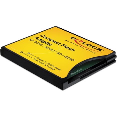 Adaptador Compact Flash a SD / Mini SD / Micro SD