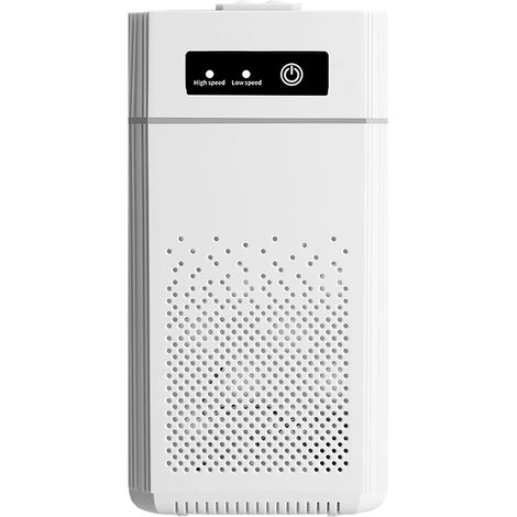 Purificateur d'air HEPA pour chambre avec fonction d'aromathérapie, ultra silencieux (20 dB), élimine les squames d'animaux, les poils, le pollen, la fumée et les odeurs. Convient pour le bureau, le s (1/5)
