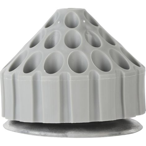 Support à fraises rotatif pour mèches, tarauds et outils de meulage - Boîte de rangement grise (1/5)