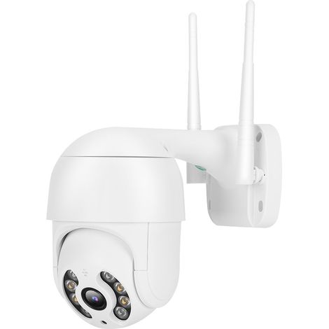 Mini caméra IP dôme 1,5 pouce étanche 1080p sans fil Wi-Fi vision nocturne 8 LED 110-240 V pour prise ICSEe US (1/5)