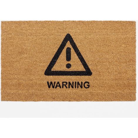 Zerbino ingresso in cocco antiscivolo Warning (1/4)