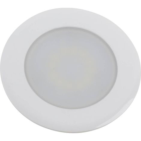 Heitronic 500034 Casablanca Luminaire à LED encastrable LED LED intégrée 2 W blanc (1/5)