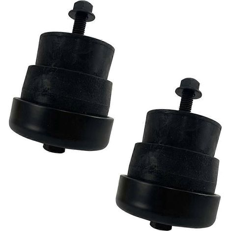Kit de 2 soportes de carrocería de goma 924-130, 15201005 Compatible con Chevrolet Silverado GMC Sierra 1500 2500 3500 2001-2019 (1/5)