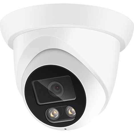 Caméra de sécurité à Domicile Caméra IP 4K 8MP Audio extérieur POE H.265 Grand Angle 2.8mm AI Couleur Vision Nocturne Maison CCTV vidéo Surveillance sécurité(6mm,5MP POE) (1/5)