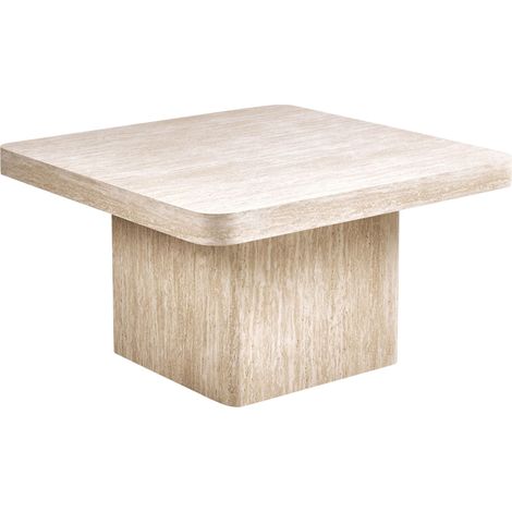 Coffee Table DUSON Travertine Effect