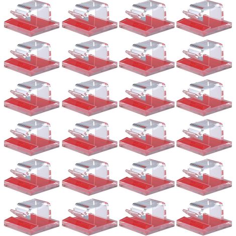 60Pcs Outdoor Light Hooks, Adhesive Fairy Light Clips, Sticky Cable Organizer Holder, Indoor Light Clips for Hanging Christmas Lights, Wall Cable, String Lights, Decorations (Clear, Small) (1/5)