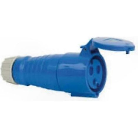 Prise femelle 3 broches 32 A pour connexion standard CEE (1/5)