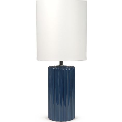 Lampe à poser en céramique bleue - Palladio (1/4)