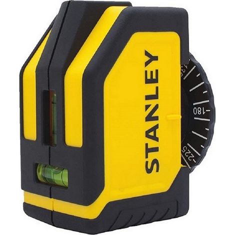 livella laser manuale da parete stanley, 5 metri (1/2)