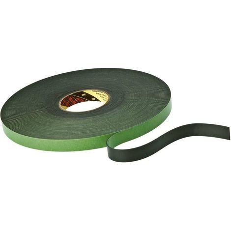 3M 9515B Nastro adesivo biadesivo nero 33 m x 19 mm