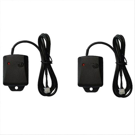 Lot de 2 capteurs universels à induction de vibrations pour voiture et moto, avec alarme antivol à sensibilité réglable. (1/5)