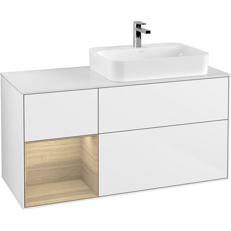 Villeroy & Boch F391PCGF Meuble sous-vasque Finion F39 (1/2)