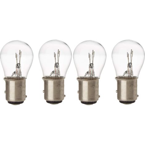 Bremslichtbirne – 2er-Pack – 12 V 21 W/5 W – Bay15D-Sockel – Doppelkontakt – Für Fahrzeuge (1/3)