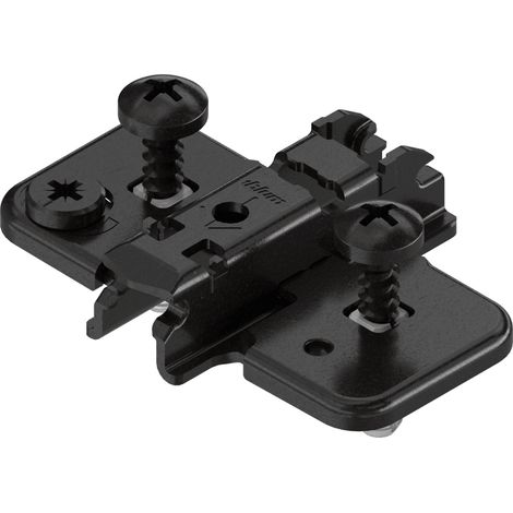 BLUM CLIP ONYX Exzenter Kreuzmontageplatte, Stahl, EXPANDO, Distanz 3 mm