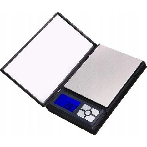 Balanza electrónica para joyería, pantalla LCD, peso de hardware PRO-A500GD (1/5)
