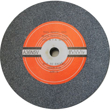 Meule 200 x 20 x 15,88 mm K 36 pour meuleuses Scheppach SM200L et SM200AL