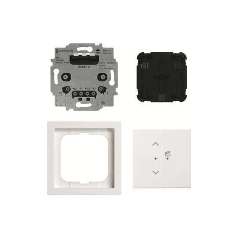 Busch-Jaeger Jalousie-Einsatz flex Komplettset 2-fach 2 Wippe(n) Funk studioweiß - future® linear (62731/UJ-84-WL), 2CKA006200A0284 (1/5)