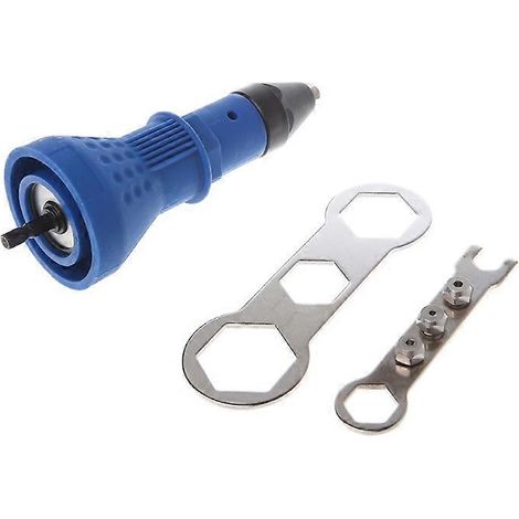 Pistolet à rivets électrique, outil de rivetage manuel pour perceuse sans fil, robuste. (1/5)