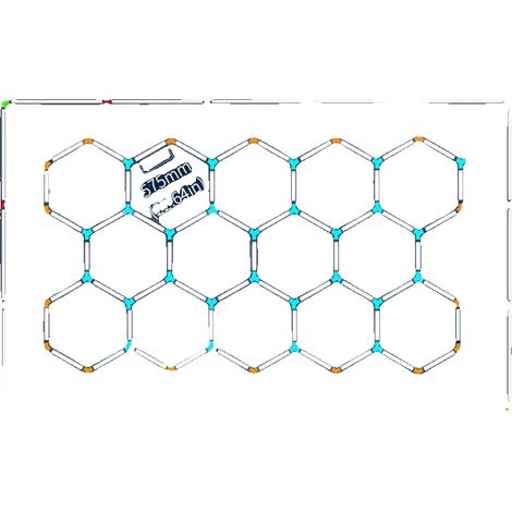 Lámpara de techo LED para garaje, fácil instalación, brillo mejorado, HX-4780-440 (1/2)