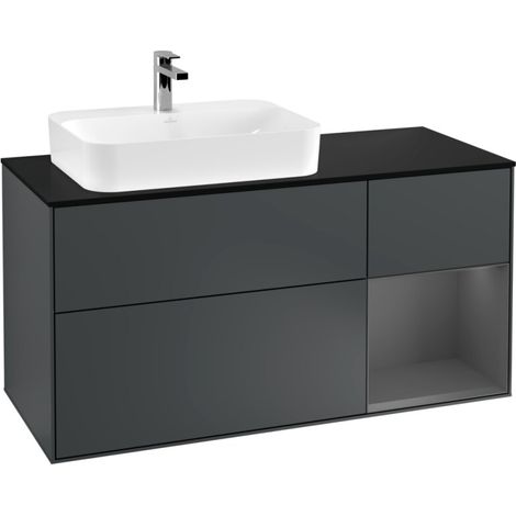 Villeroy & Boch F402GKHG Meuble sous-lavabo Finion F40 (1/2)