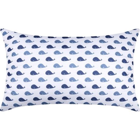 Coussin 30 x 50 cm Wally petite baleine (1/5)