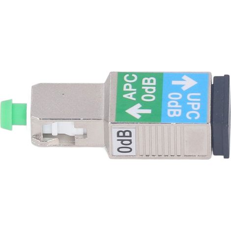 Adaptateur de connecteur à fibre optique SC APC mâle vers UPC femelle, convertisseur hybride compatible avec localisateur visuel de défauts