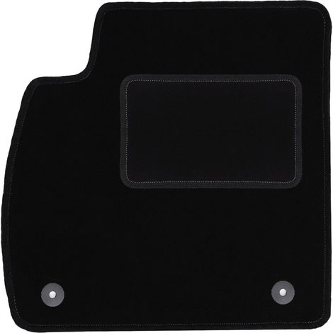 Tapis conducteur noir pour monospace Opel Zafira C (2012-2018)