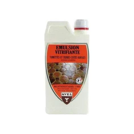 Emulsión de acristalamiento especial para tejas rojas 1L Avel