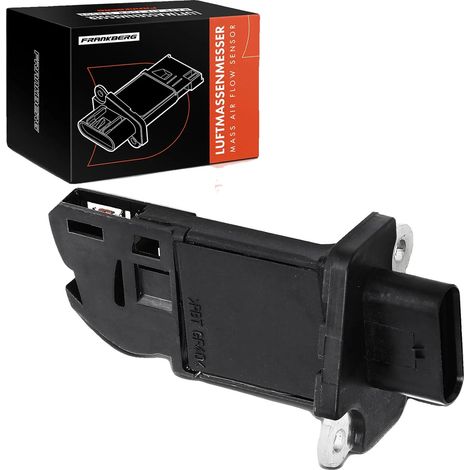 Caudalímetro de aire másico, 5 contactos de conexión, compatible con fabricantes de equipos originales (OEM), ligero, plástico de alta calidad, ingeniería de precisión. (1/5)