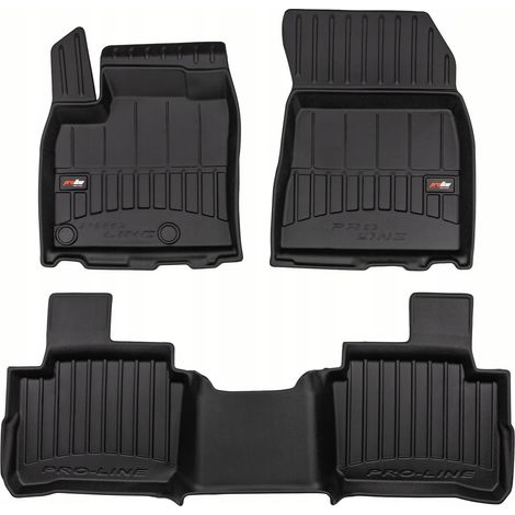 Tapis en caoutchouc et essuie-glace pour Nissan Qashqai 3 J12 Hybride à partir de 2024 - Bac 3D (1/5)