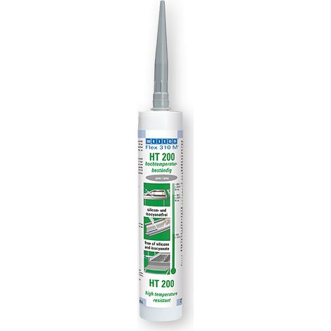 WEICON 10031149 (13655310) Flex 310 M HT-200 grau 310 ml (1/2)
