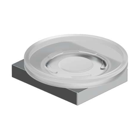 Kludi Vela C - Porte-savon avec support, verre/chrome 3198505 (1/2)