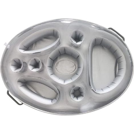 Porte-gobelet flottant pour piscine, bouée de plage gonflable, matelas gonflable pour jacuzzi (1/5)