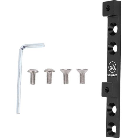 Adaptateur De Porte-bidon De Vélo, Régulateur De Trou De Porte-bidon De Vélo en Alliage D'aluminium, Réglage de la Position à Quatre Trous, Régulateur De Cadre Fixe pour Porte-Bouteille (1/5)