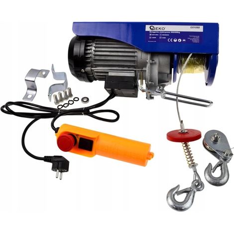 ELEKTRISCHE WINDE 300/600 kg 1200 W WINDE