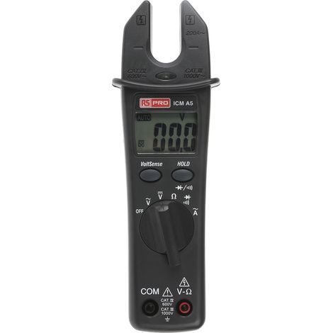 Pince multimètre ICMA5 RS PRO, 200A c.a. ( Prix pour 1 ) (1/5)