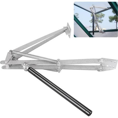 Ouvre fenêtre pour Serre. Ouvreur de Fenêtre Automatique avec Double Ressort à Température Contrôlée Force de Levage 15 kg (1/5)