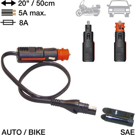 Accessoire fiche Auto Tecmate Optimate O2 SAE72